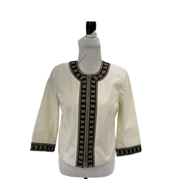 Silk land jacket / blazer - Picture 1 of 12